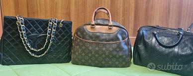 Borse Gucci, Chanel, Vuitton, Chanel, ecc...
