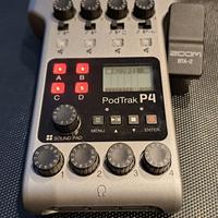 ZOOM P4 PODTRACK + ACCESSORIO BLUETOOTH ZOOM BTA-2