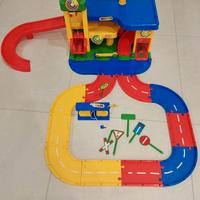 Garage pista automobili