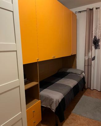 Armadio a ponte con letto incluso