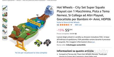 Hotwheels pista monster truck con coccodrilli
