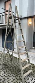 Scala in legno 10 scalini 