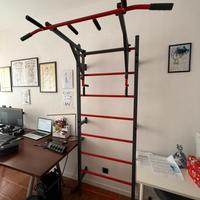 Spalliera esercizi postirali, trazioni etc…