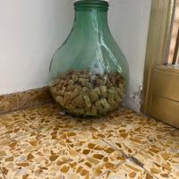 Vaso vetro verde Empolese