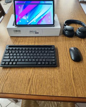 tablet 11 pollici seminuvo con cuffia bluetooth