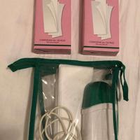 Scaldacera con strisce pretagliate