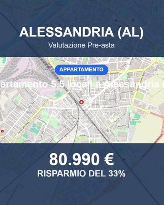 Immobile in asta di 118 m² a Alessandria
