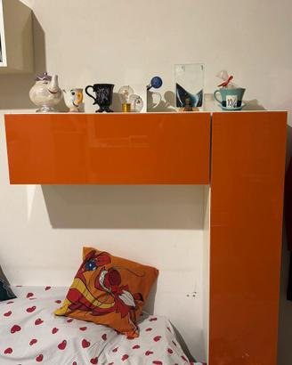 Pensile in vetro temperato Monacelli