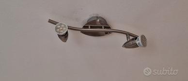 Lampadario con faretti orientabili + Omaggio