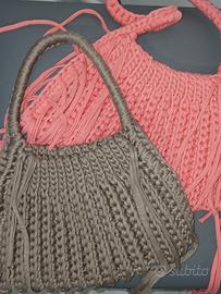 borse con frange handmade