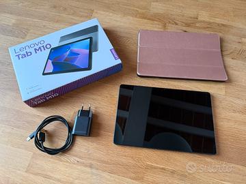 Tablet Lenovo Tab M10 4G+64GB con custodia