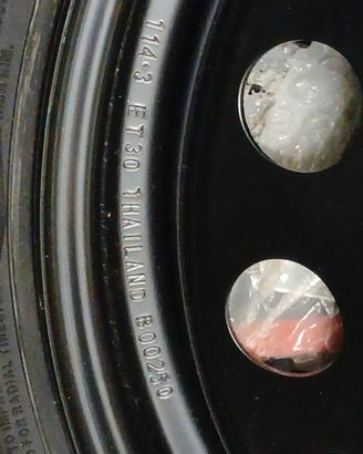 kit ruotino di scorta R16 125/85 5x114.3