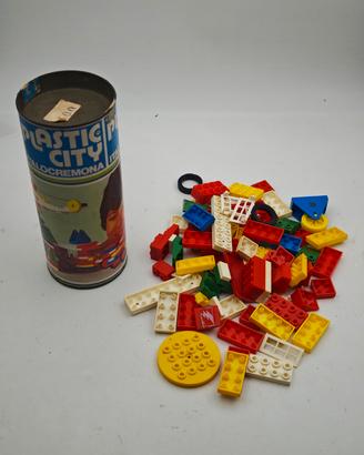 Plastic City Italocremona Art. 115 Set Costruzioni