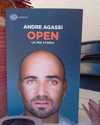 Libro Open la mia Storia  Andre Agassii