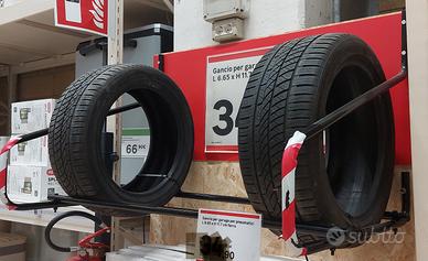 Supporto murale ruote garage 