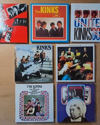 The KINKS - 7 CD Mini Lp replica remastered