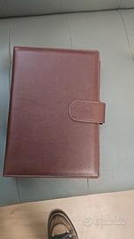 AGENDA IN PELLE ELEGANTE A4