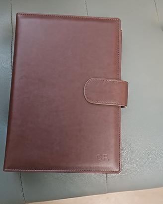 AGENDA IN PELLE ELEGANTE A4