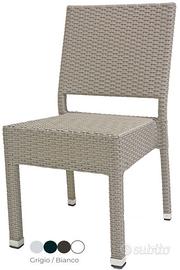 Sedie Alluminio per Arredo Esterno Bar Cod 8007
