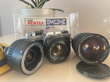 PENTAX MX CON 28-80mm 50mm e duplicatire