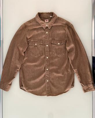Camicia Levis Jeans Marrone