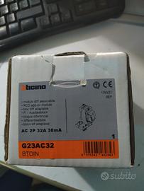 Blocco differenziale salvavita Bticino