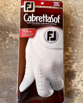 Guanto golf mano destra nuovo cabretta m foot joy