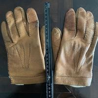 Guanti in pelle foderati con pelo