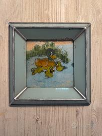 Cornice vintage in metallo anni 50/’60 – originale