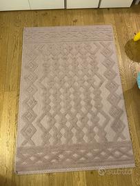 Tappeto Rosa Benuta in polipoliprene