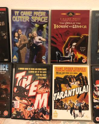 Lotto film horror vintage, 10 Dvd. Lingua inglese