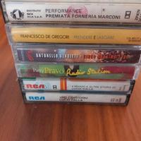 Lotto musicassette musica italiana