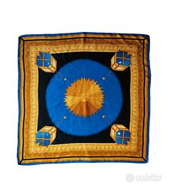 Max Mara Luxury Scarf Foulard Silk Vintage Seta