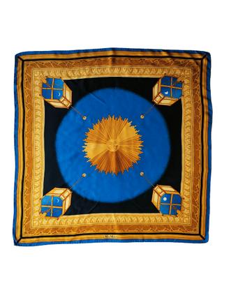 Max Mara Luxury Scarf Foulard Silk Vintage Seta