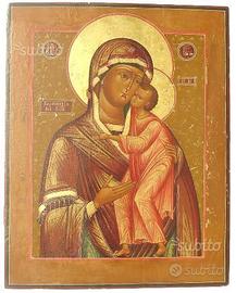 Rara Icona Madre di Dio di Khlinov 1750/1770 circa