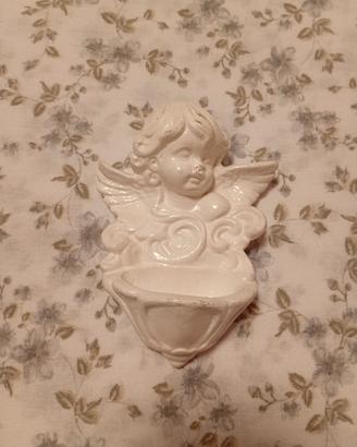 acquasantiera in ceramica 