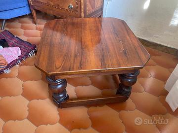 Tavolino legno vintage
