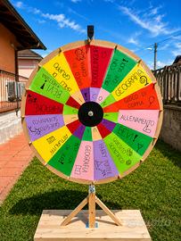 Ruota della Fortuna Gigante 120cm Personalizzabile