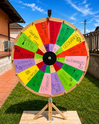 Ruota della Fortuna Gigante 120cm Personalizzabile