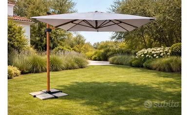 ombrellone da giardino 3 m  x 4 m