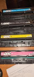 Toner HP originali set completo CC530/CC531/CC532/