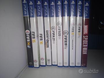 Giochi PS4 PS5 Fifa dal 14 al 21 Ghost Recon ecc