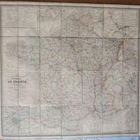 carta geografica antica della Francia