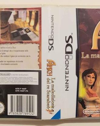 ANKH.La maledizione del re Scarabeo gioco Nintendo