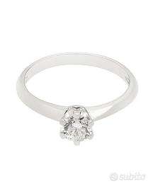 Anello solitario 0,46ct