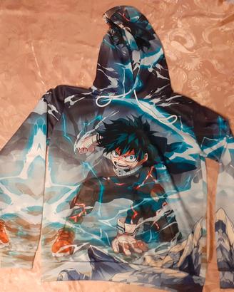 Felpa My Hero Academia deku XXL