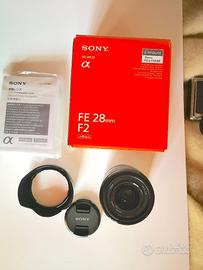 Grandangolo Sony FE 28 mm f2 Full Frame - Perfetto