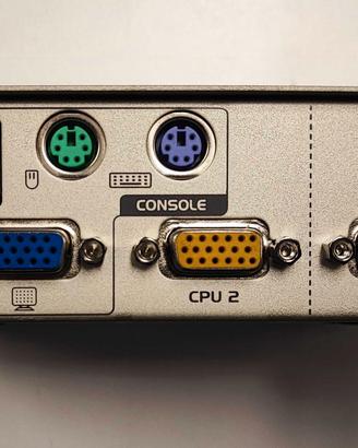 Switch KVM PS/2-USB VGA 2-porte
