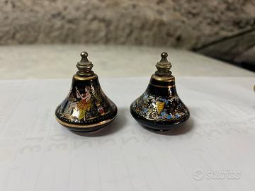 Bottiglie profumo ceramica vintage