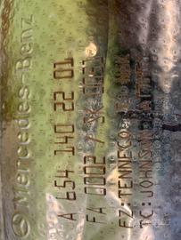 Catalizzatore  Mercedes-Benz